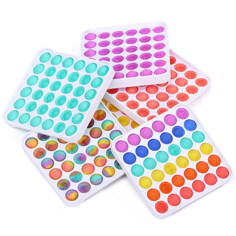 Jual New Fidget Toys Push Bubble Pop It 