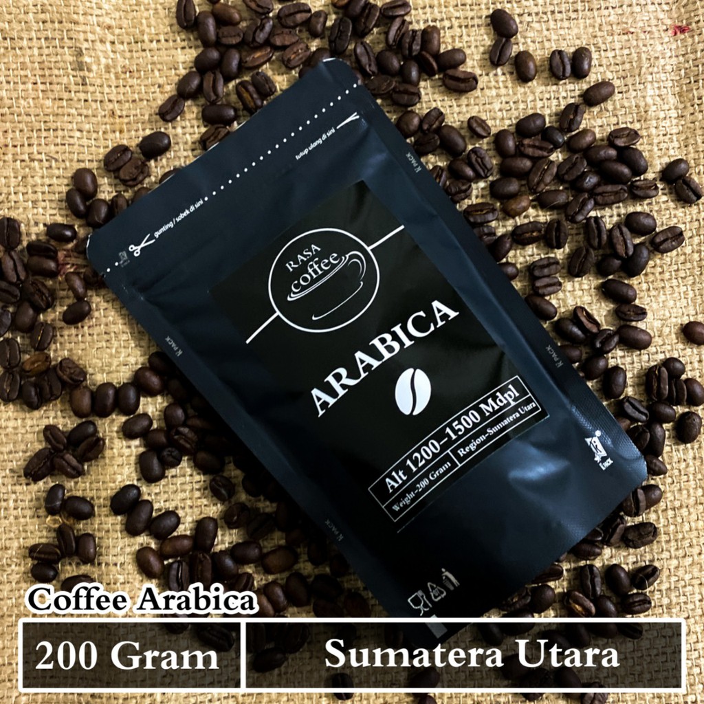 Coffe Arabica Sumatra &quot; Wak Bejo&quot; 200g - Kopi Bubuk Kemasan