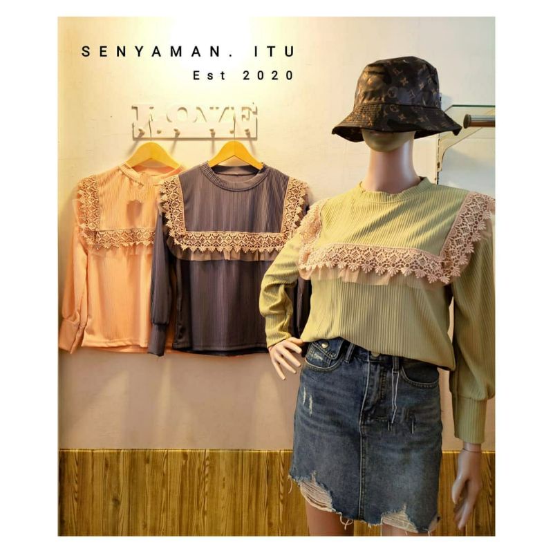 BL004 | Blouse Renda Korea