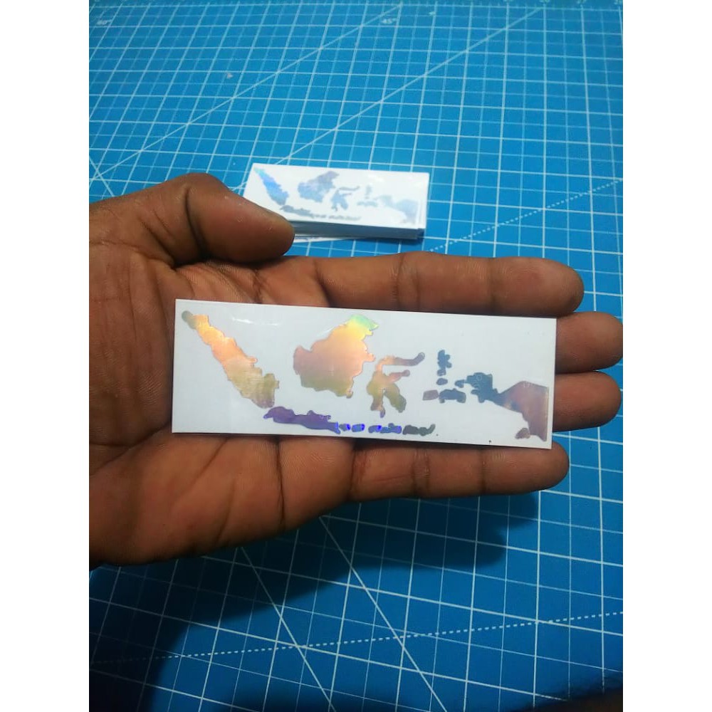 Sticker cutting Peta Indonesia / Sticker Bendera IndonesiaA29