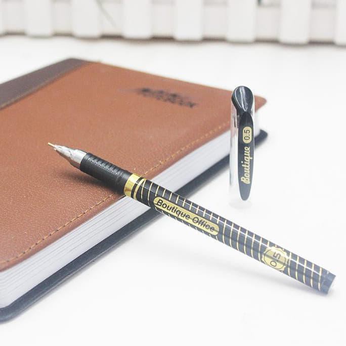 

Pena Ballpoint Bolpen Pulpen Rollerball Gel Pen 0.5mm GP-738 Boutique