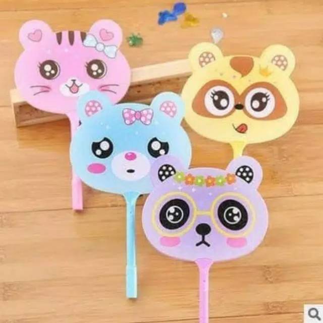 

Souvenir pulpen karakter kemas plastik