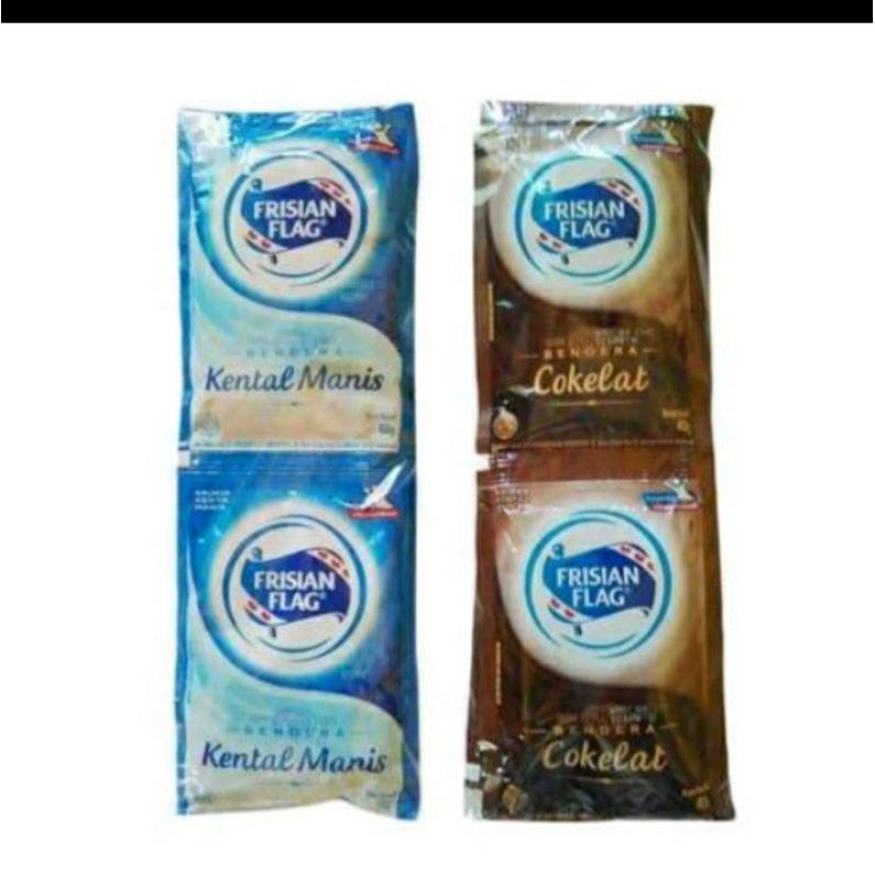 

susu kental manis frisian flag putih sacchet isi 6