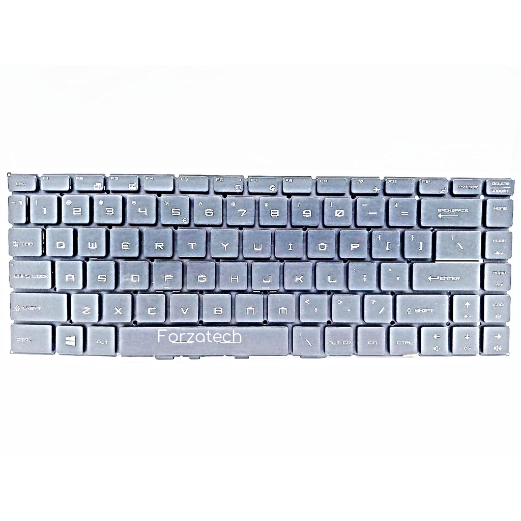MSI Laptop Keyboard PS42 Modern 8RC/8RA/8MO PS42 8RB/PS42 8M Black New Bergaransi