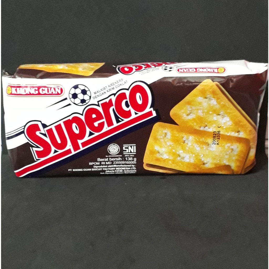 

SUPERCO MALKIST KREKERS KRIM COKELAT 138g
