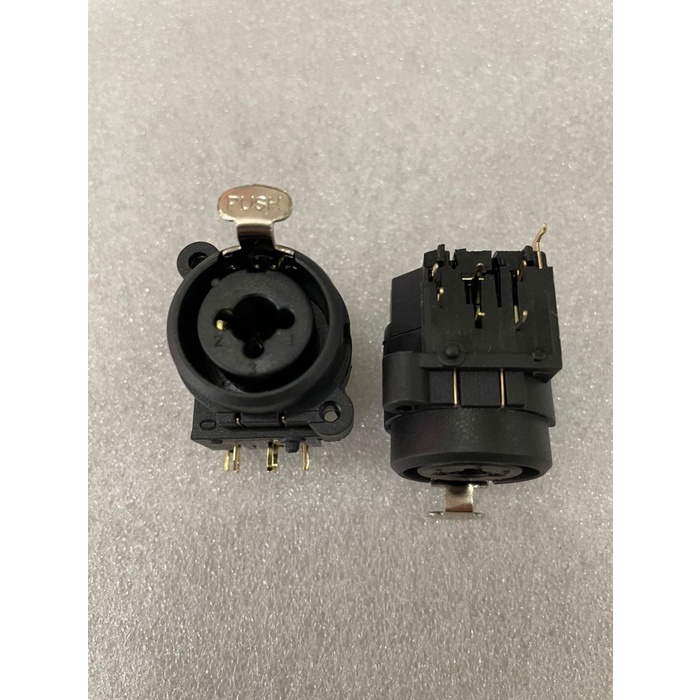 Socket Body Multi Combo XLR Canon Female Akai TEMBAGA