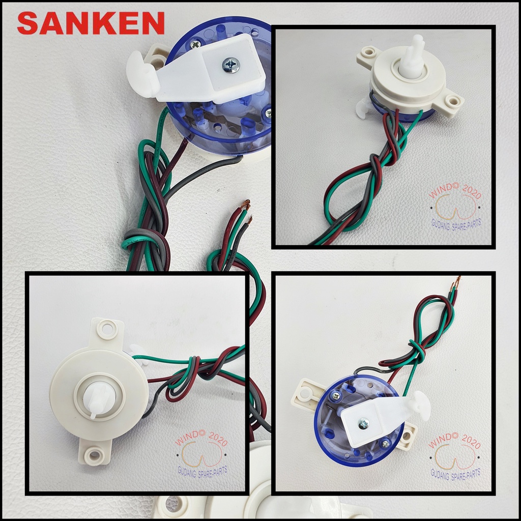 SELECTOR DRAIN MESIN CUCI SANKEN | TIMER PEMBUANGAN AIR MESIN CUCI SANKEN | DRAIN VALVE LEVEL