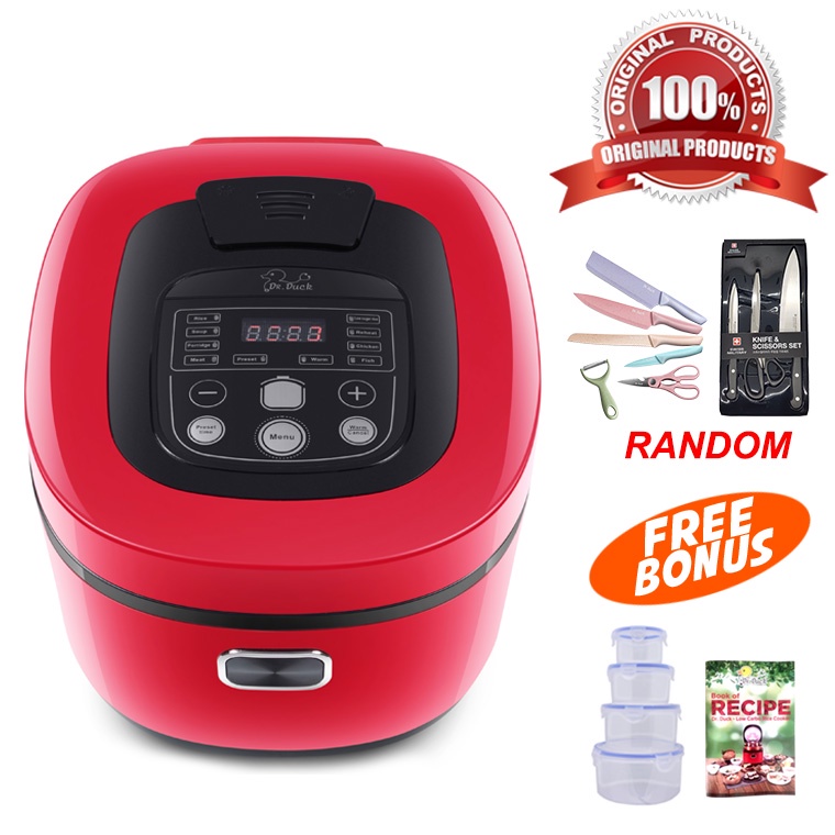 DR DUCK RICE COOKER LOW CARBO - Rice Cooker Rendah Gula