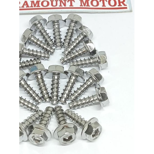 Baut probolt body monel L 4 universal motor Yamaha.