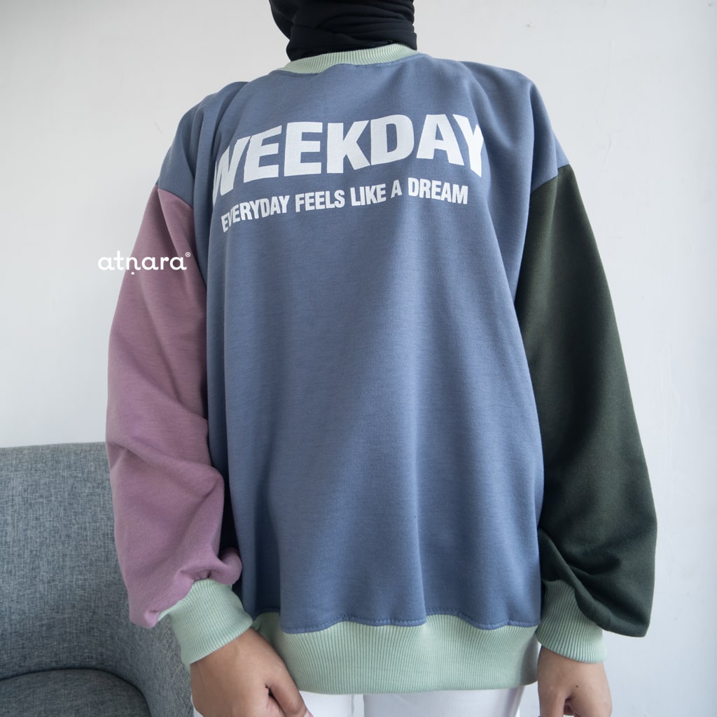 Nara Grosir - Weekday XXL Sweater l Sweater Pria dan Wanita