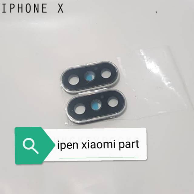 Kaca Kamera Ip X Fullset Original Kaca Lensa Ring vep
