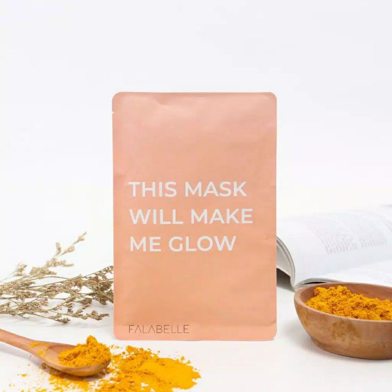 Glow Mask Falabelle Masker Untuk Pencerah Wajah