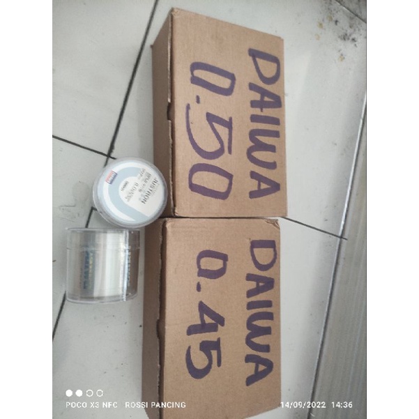 senar daiwa justron original