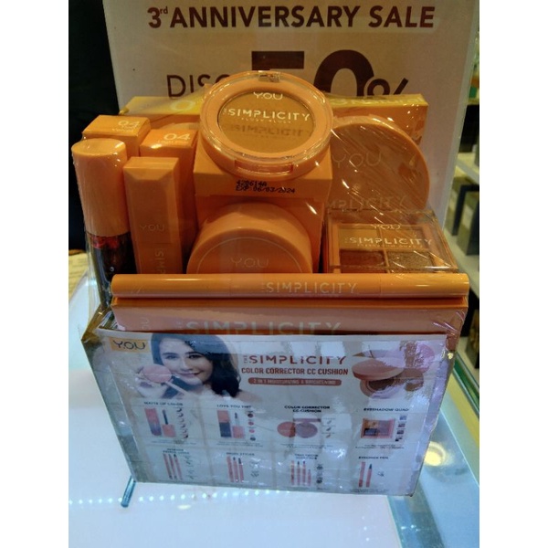 PAKET KOSMETIK BRAND Y.O.U COCOK BUAT HANTARAN