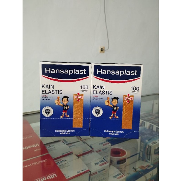 Hansaplast Standar Dan Jumbo Isi 100 lembar