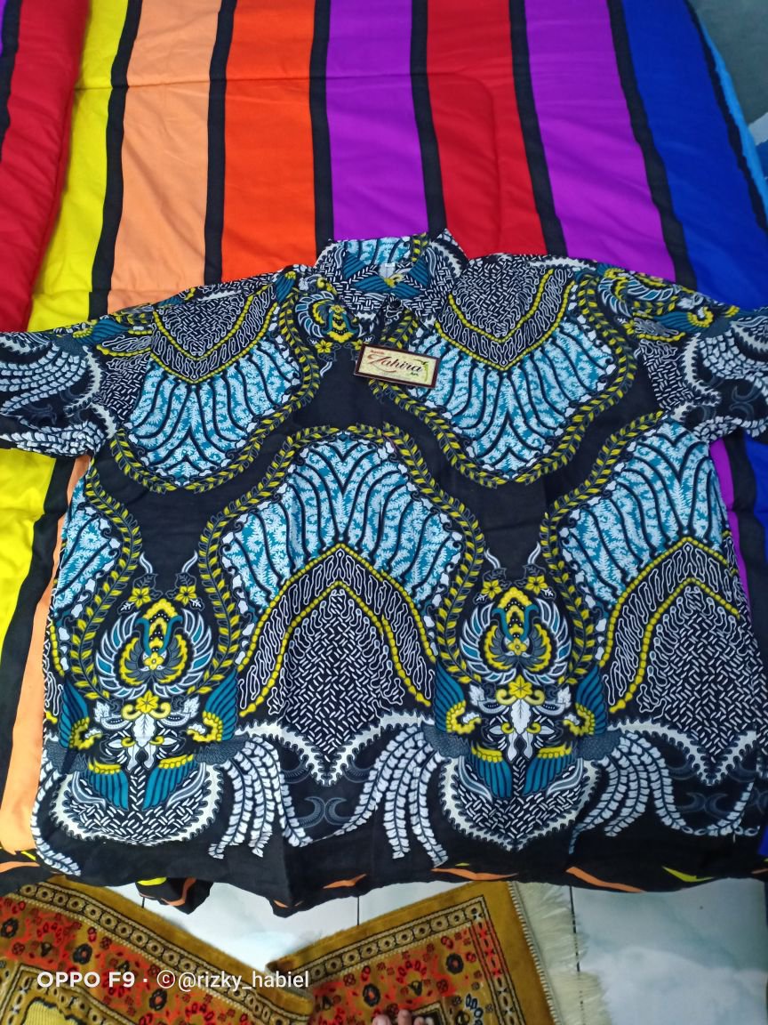 Maura Couple - Sania Ruffle Batik Couple Atasan Promo Murah M L Xl Xxl Terlaris Batik Solo