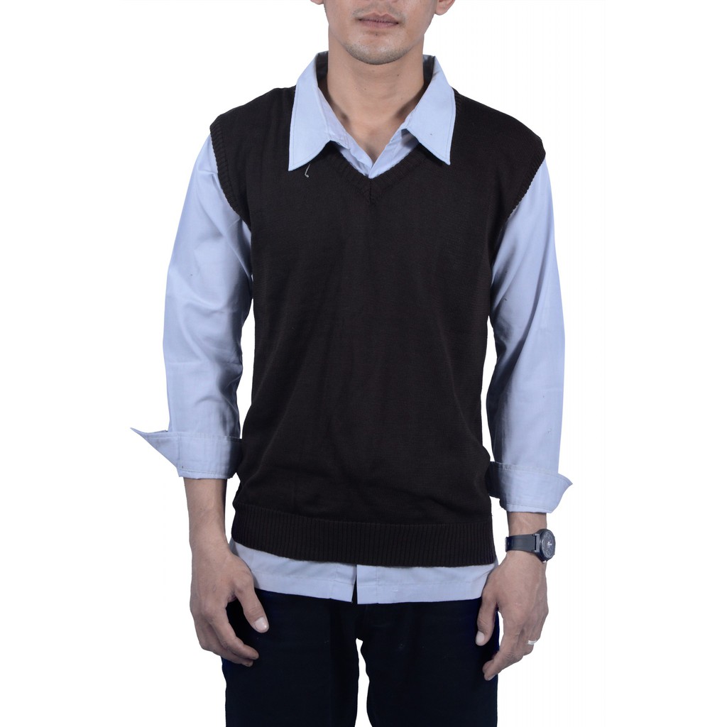ROMPI RAJUT PRIA / BASIC ROMPI RAJUT / TOP VEST PRIA /  ATASAN RAJUT PRIA / ROMPI BEST RAJUT PRIA