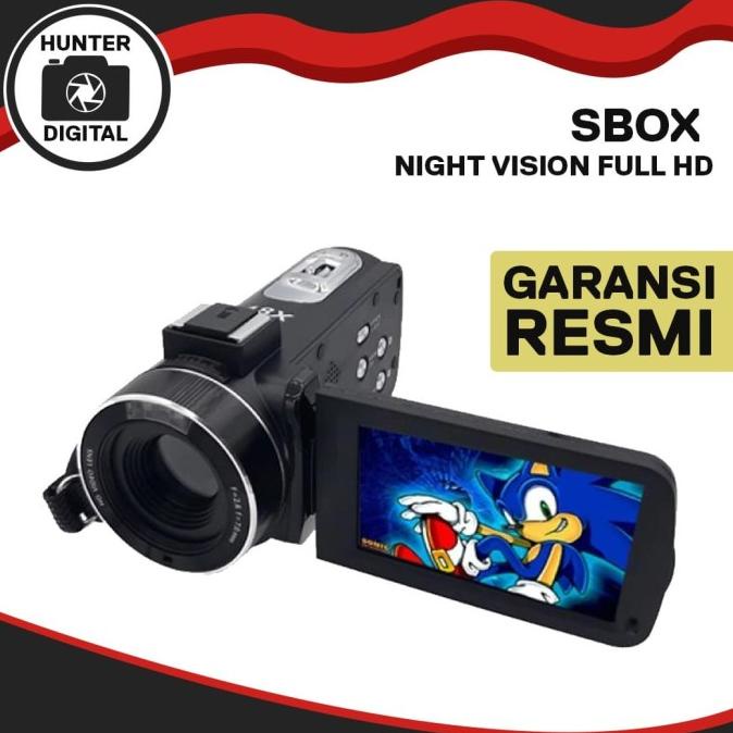 Jual Camcorder Sbox Night Vision Full Hd Handycam SBox Shopee