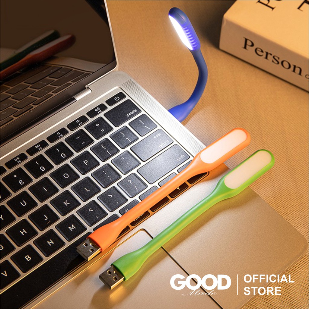 GOOD MADE - Lampu USB | LED Lamp Portable Emergency Flexible | Lampu Baca Sikat Gigi | Laptop | Powerbank | COD