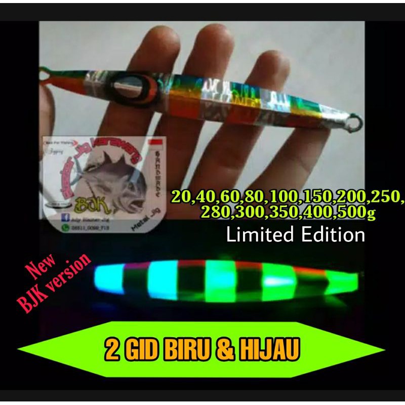 Metal jig Reggae Tokayo lll size 150 gr slow jigging amisss