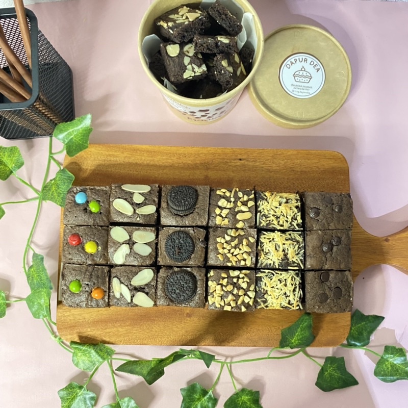 

Brownies Fudgy skat 18 by.dapurdea
