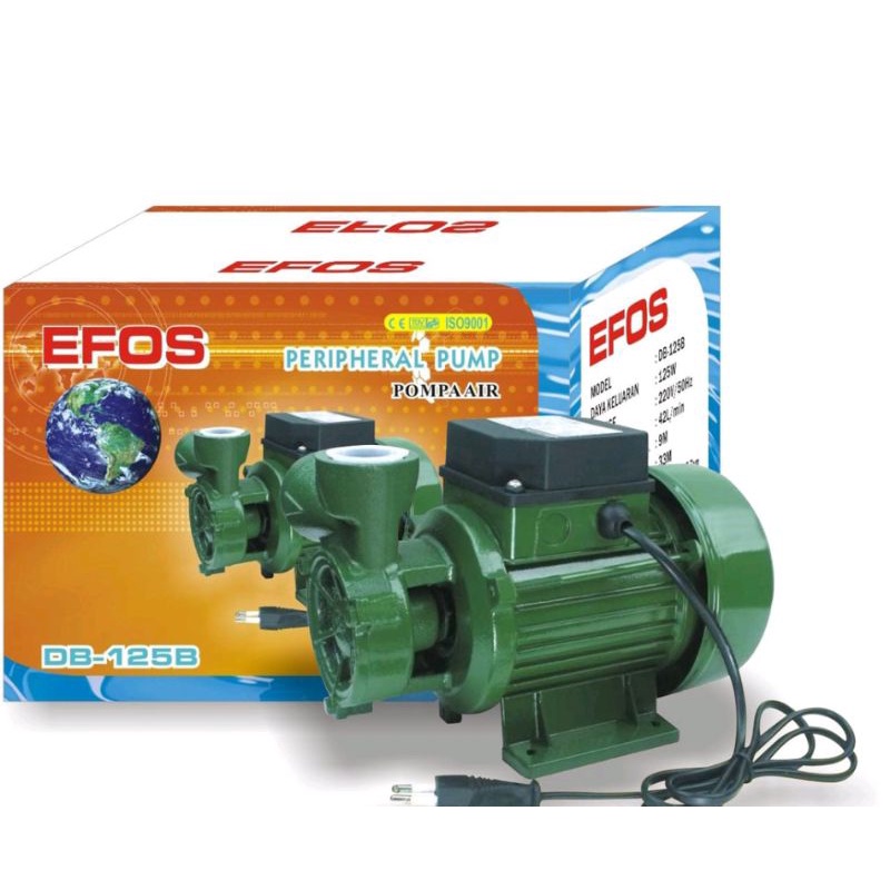 POMPA AIR EFOS DB 125 Pompa Air Listrik National - Pompa Air Sumur Dangkal DB 125B s
