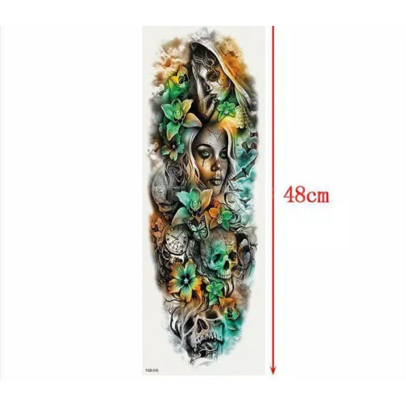 Tato Temporary Full lengan Code : R1