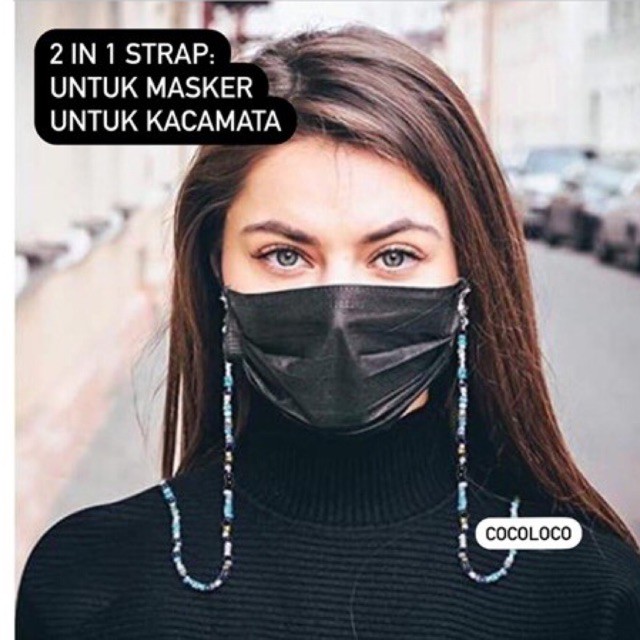 Strap 2in1 Tali Masker Tali Kacamata Bohemian