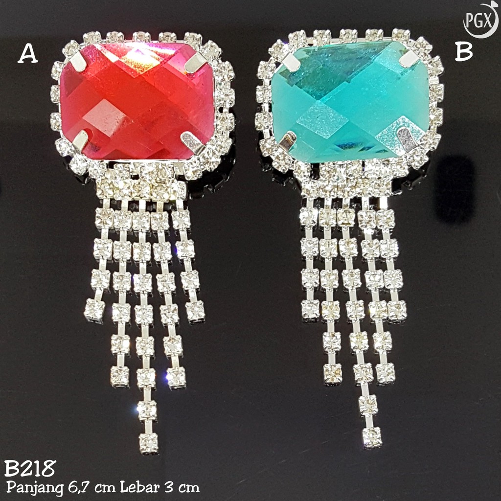 PGX Bross Hijab Bros Dagu Juntai Panjang Aksesoris Jilbab - B218