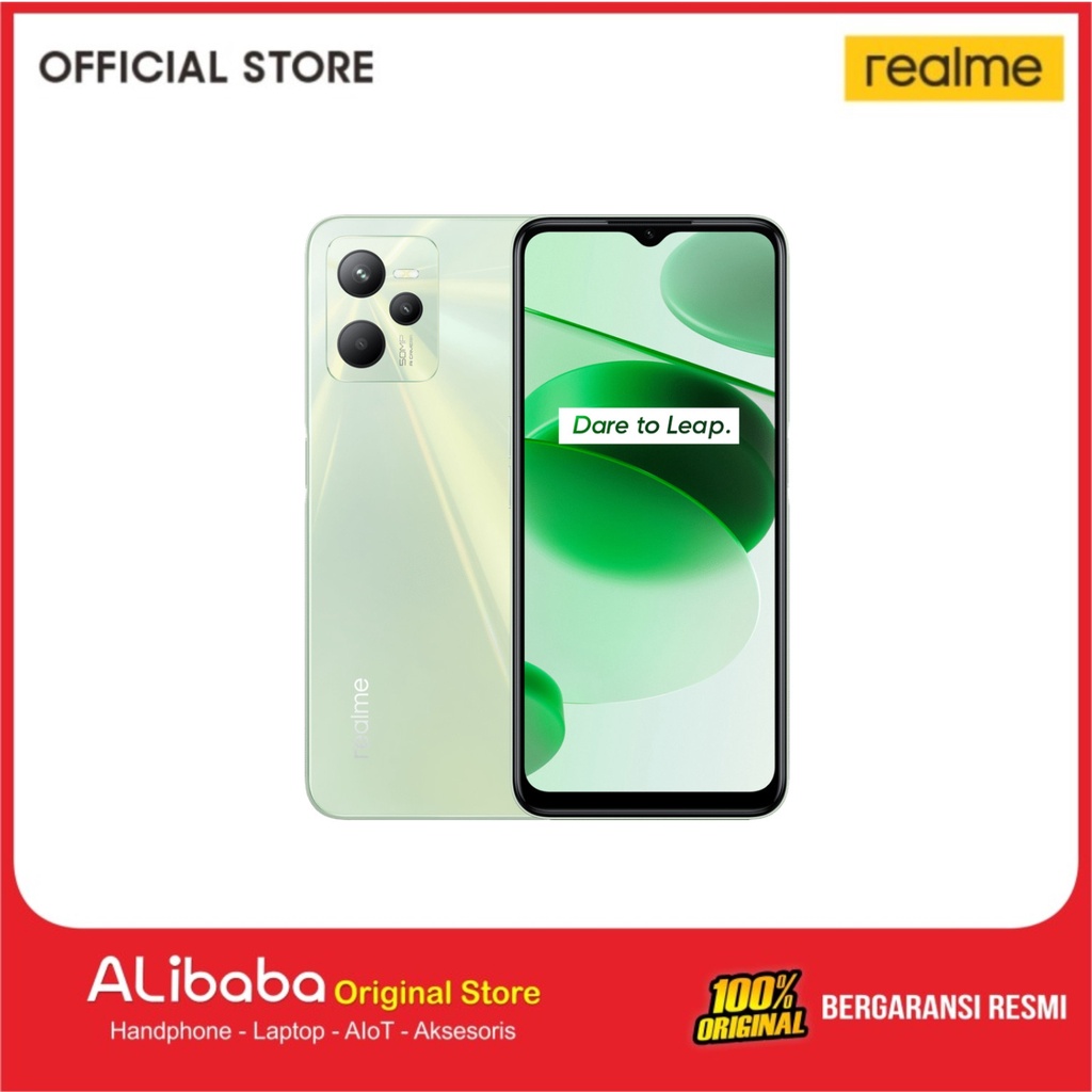 REALME C35 [4/128GB] Triple Camera 50MP Garansi Resmi-1