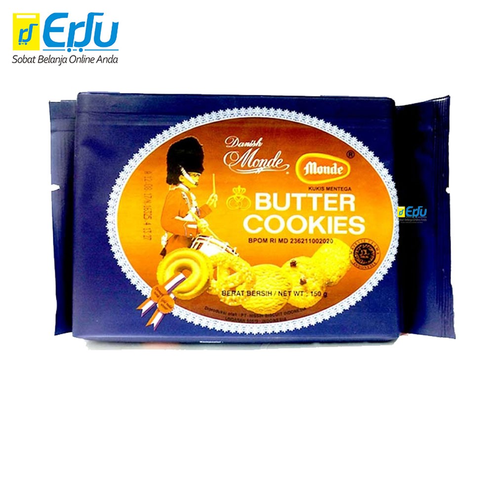 

Monde Butter Cookies Kemasan 150gr