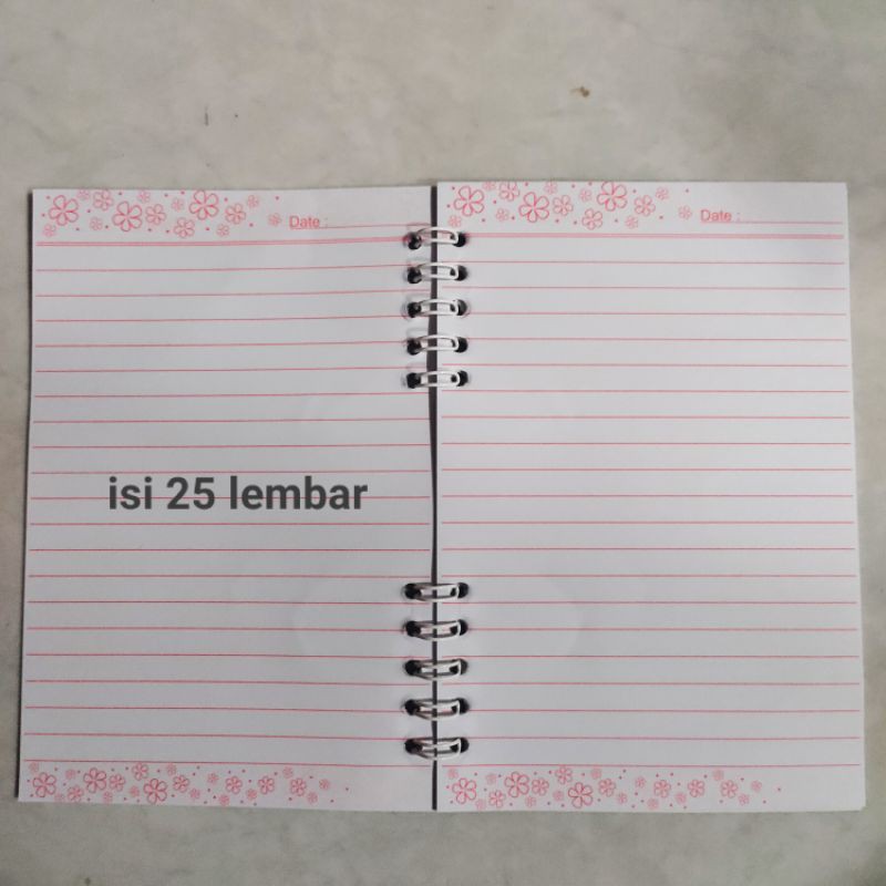 buku notebook karakter anak / buku diary karakter lucu  / diary catatan / buku catatan anak