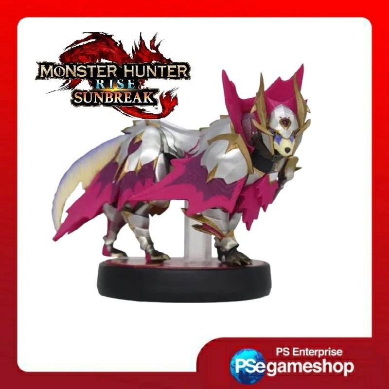 AMIIBO Monster Hunter Sunbreak Malzeno Dog / Otomo Meruzegaru