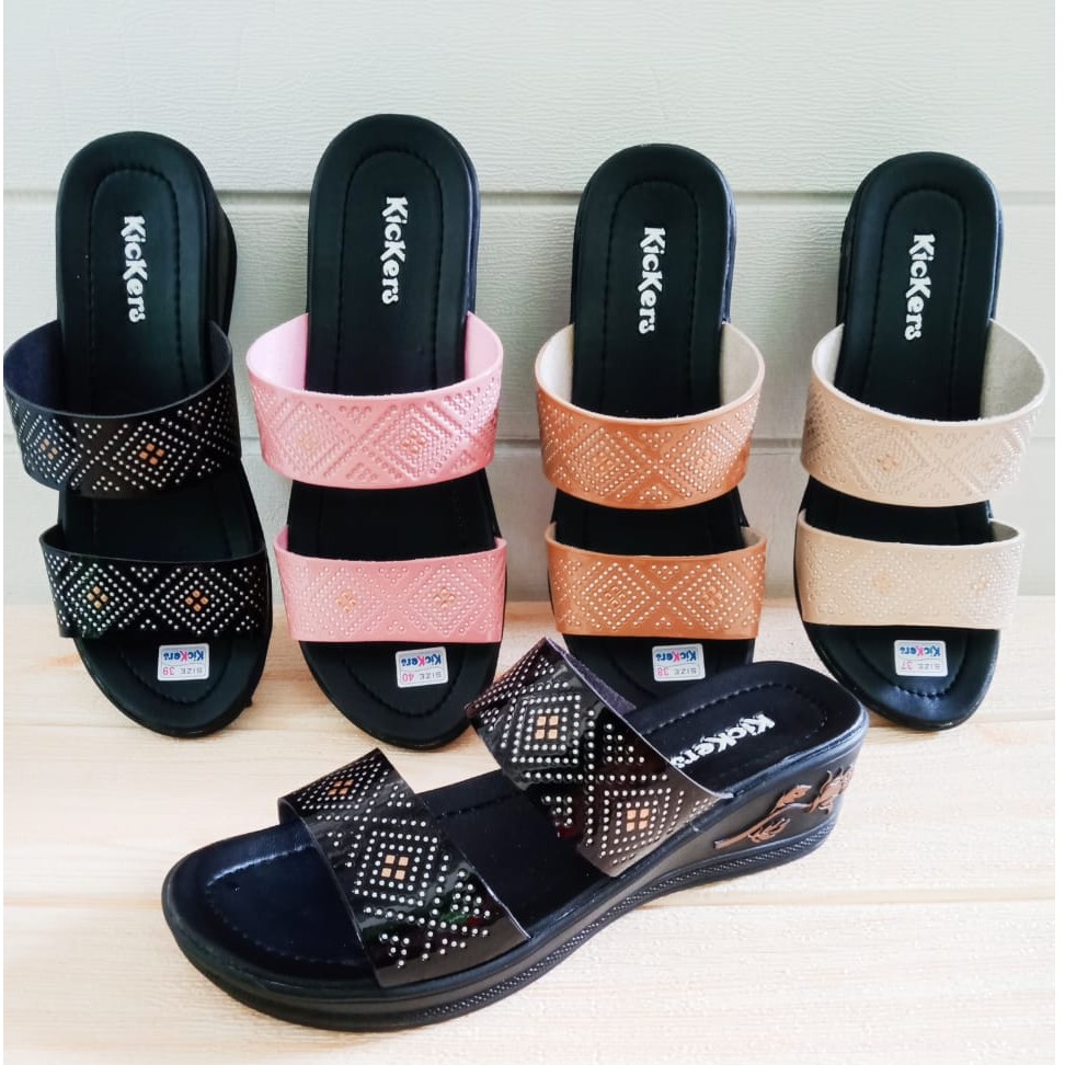 SANDAL WEDGES WANITA TERBARU MURAH KODE CB 03