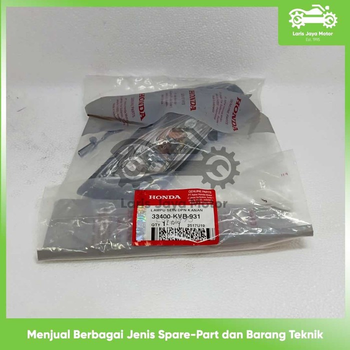 LAMPU SEIN DEPAN KANAN VARIO 110 CW KARBU 33400-KVB-931 ORIGINAL ASLI HONDA LAMPU SEN DEPAN MOTOR VA