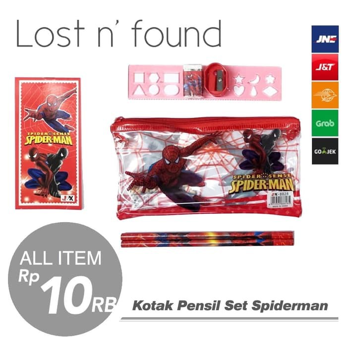 

Set Kotak Pensil Spiderman - 18800013