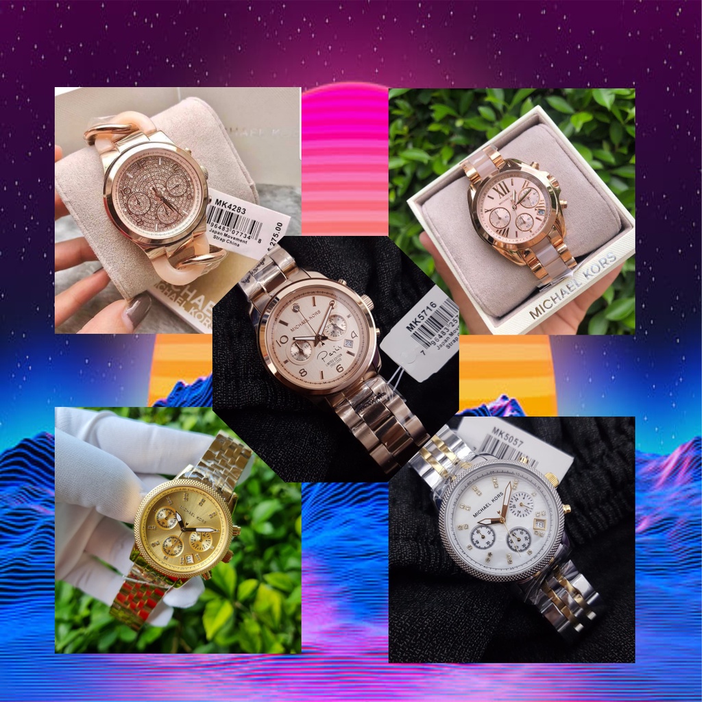 JAM TANGAN WANITA MK 6066, Mk 4283, Mk 5716, Mk 5057, Mk 5676 ORIGINAL