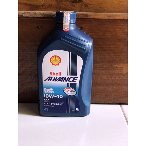 Oli Shell ADVANCE AX7 4T 1LITER
