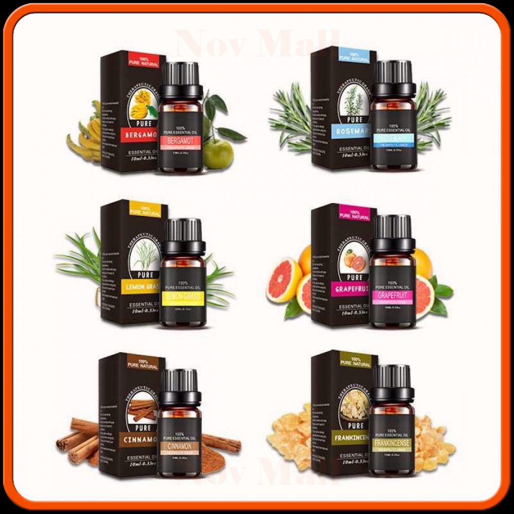 Essential Oils Minyak Aromatherapy 10ml 6PCS AM935