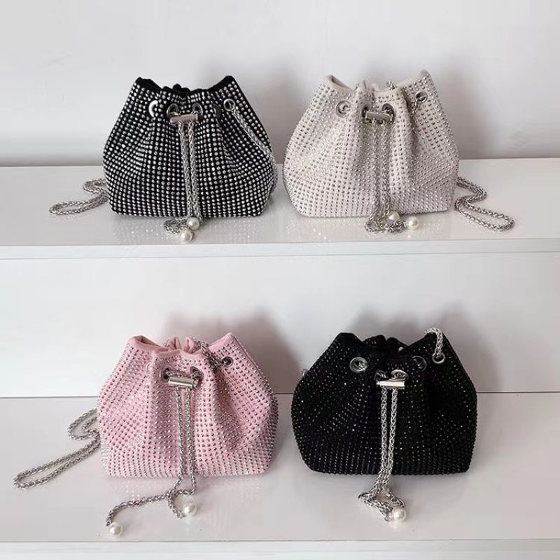 RYX - Sequined Gleam Tas Selempang Wanita Fashion Casual / Pesta - Ori Import