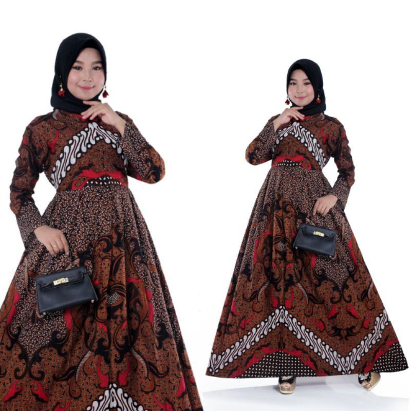 Gamis kombinasi seragam muslim (((TERMURAH)))