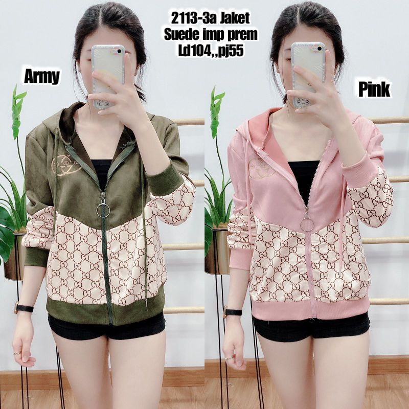 2113-3b Jaket Suede GC