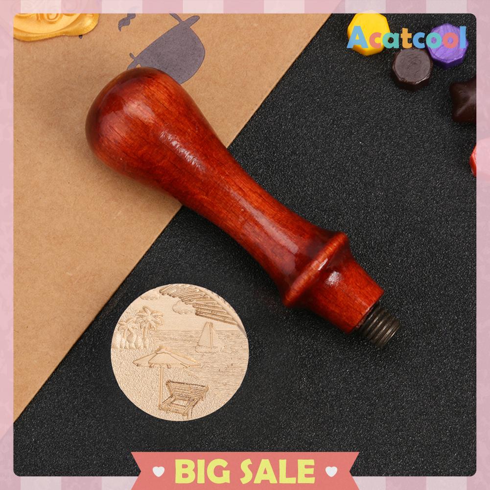 Kepala Stempel Lilin Bahan Kuningan Ukuran 30mm Untuk Kerajinan Tangan