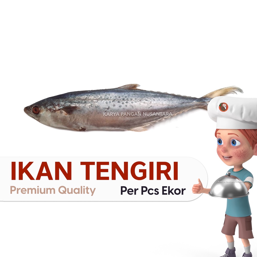 

IKAN TENGGIRI UTUH IKAN TENGIRI UTUH FRESH FROZEN PER PCS EKOR