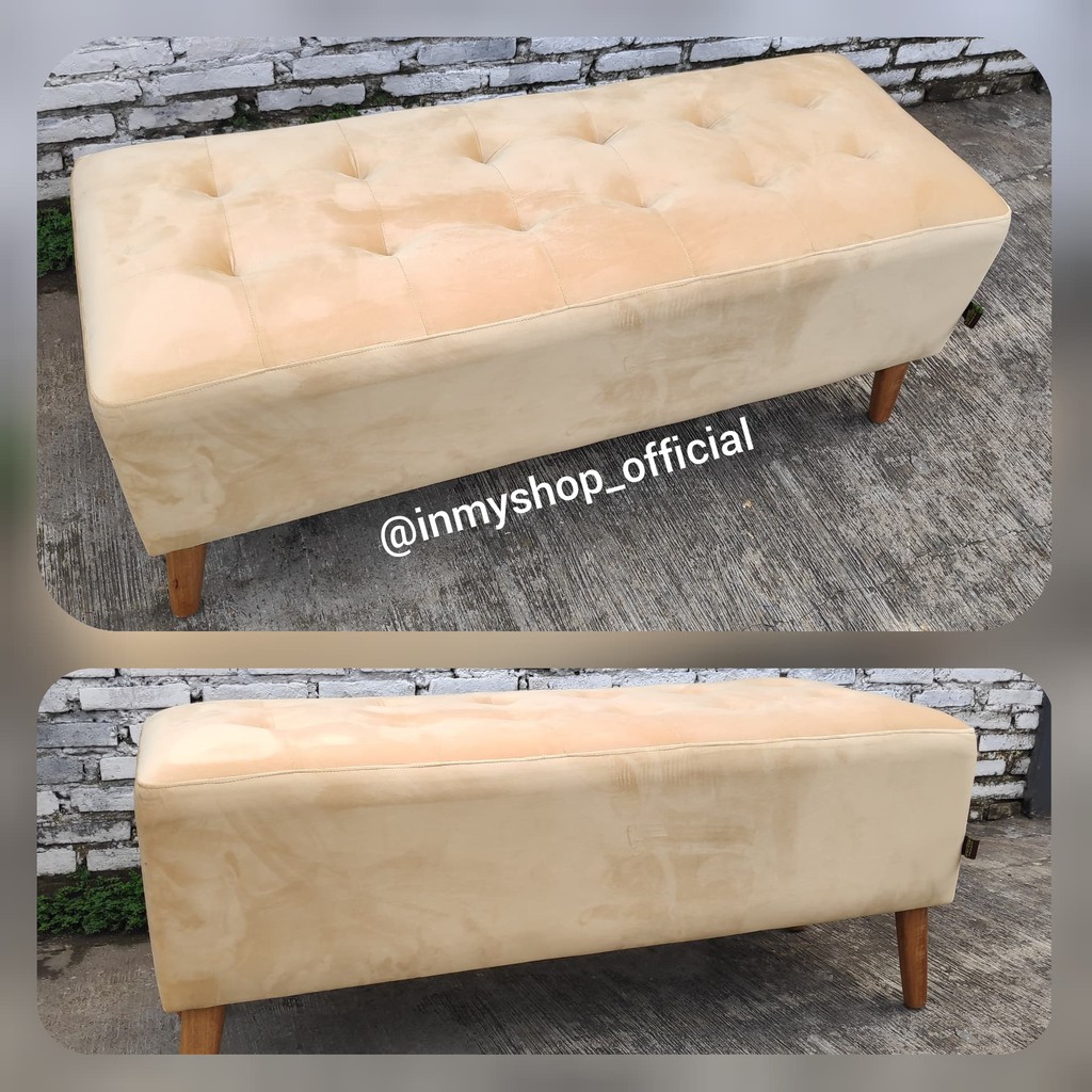 Bench Stool  Sofa  Minimalis 110x40x45 Shopee Indonesia