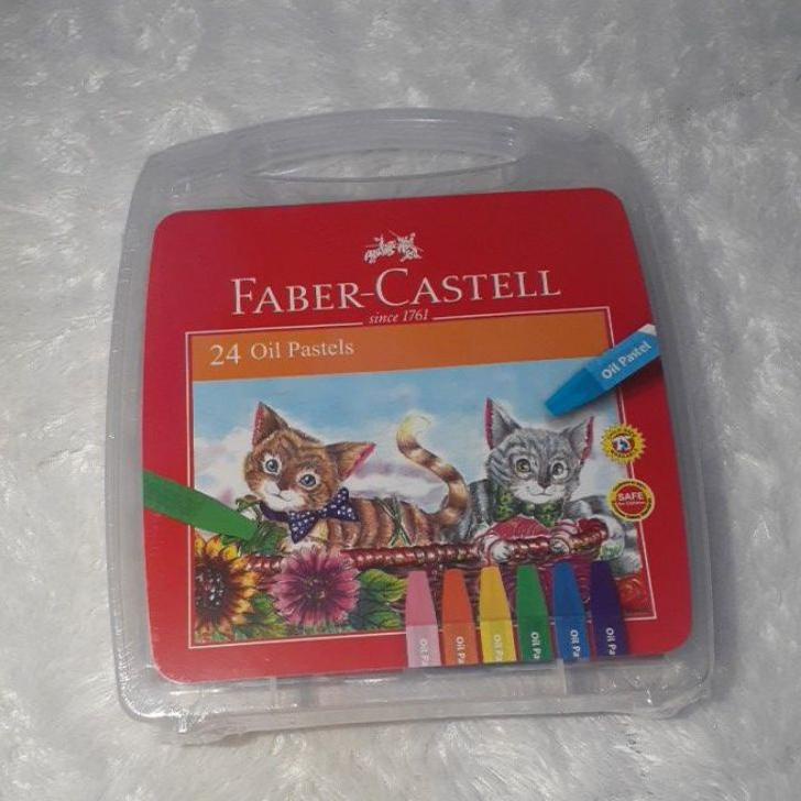 

Obral Populer Faber Castell Crayon (Oil Pastel) isi 24