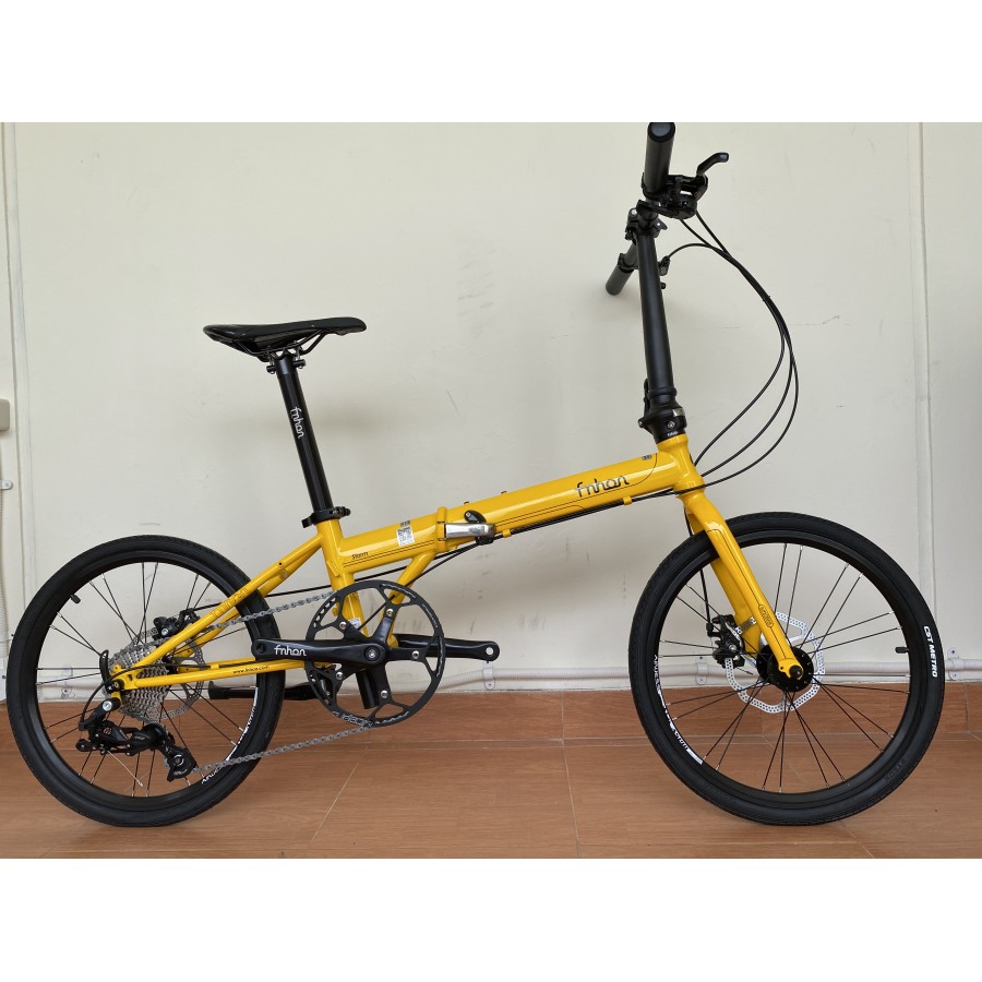 Sepeda Lipat Fnhon storm 9 speed discbrake 20 inch folding bike