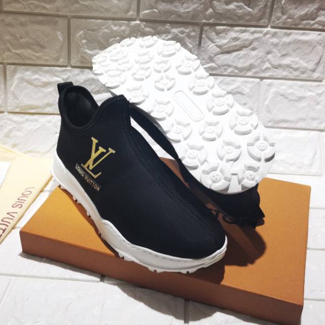 Sepatu sneaker lv mirror quality lou is vuitton slip on shoes