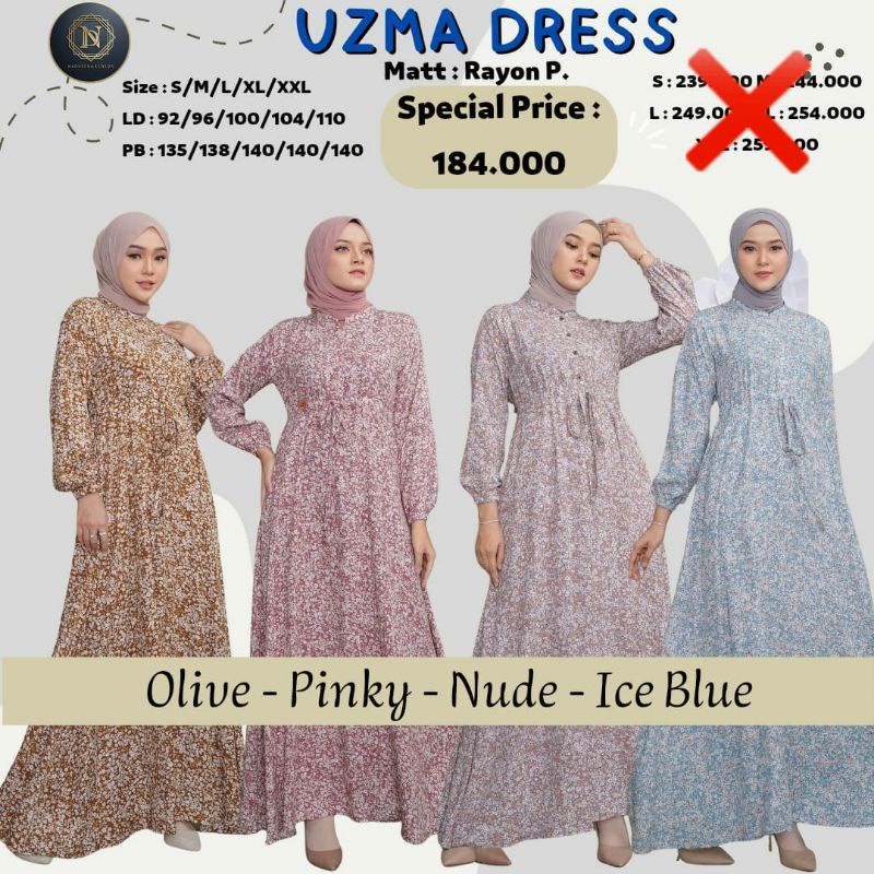 Uzma Dress nadheera luxury