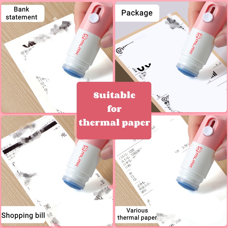 2in1 Penghapus Kertas Thermal Tahan Lama Quick Dry